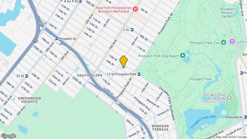 423 16th St Map and Location Details
