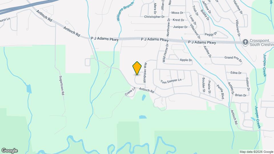 738 Majestic Dr Map and Location Details