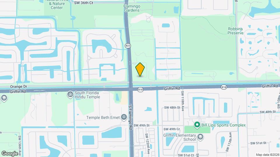 12290 SW 44th Ct Map and Location Details