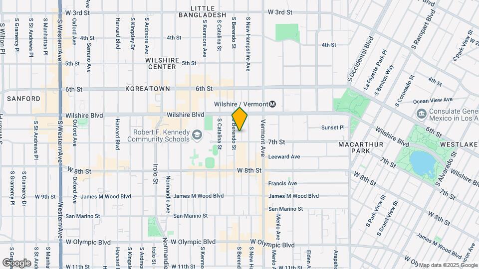 Radius Koreatown Map and Location Details