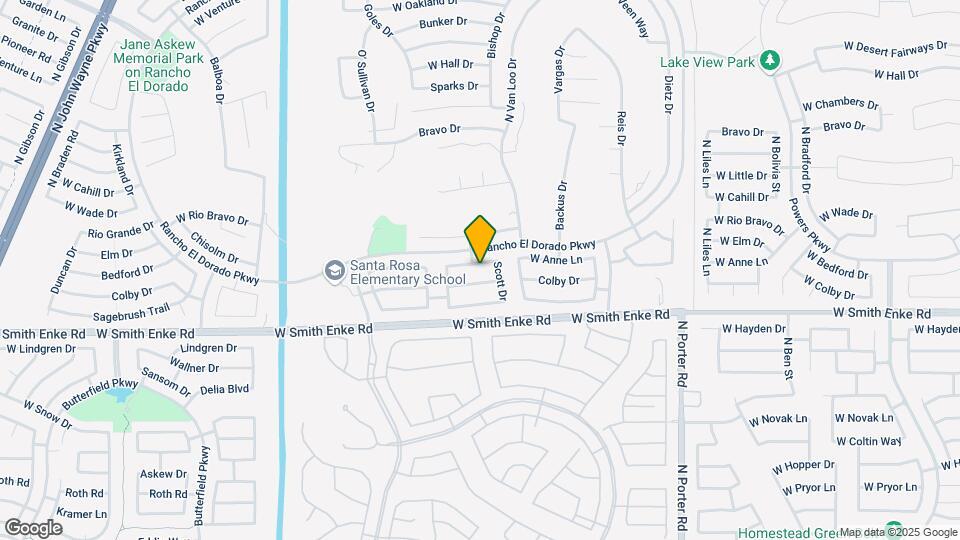 42319 W Anne Ln Map and Location Details