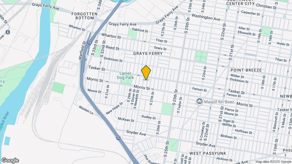 1626 S Marston St Map and Location Details