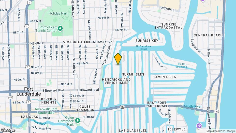 320 Hendricks Is, Unit 4 Map and Location Details