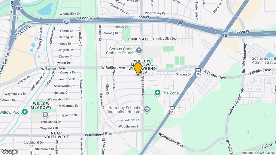 4009 Omeara Dr Map and Location Details