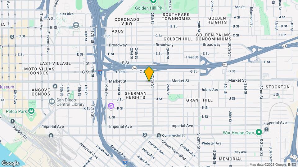 2473 Market St Map and Location Details