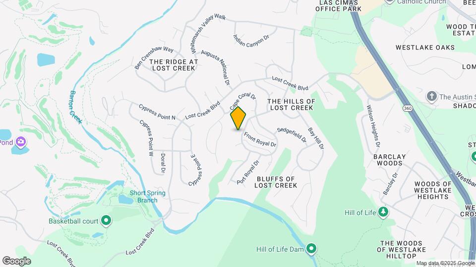 5914 Cape Coral Dr Map and Location Details