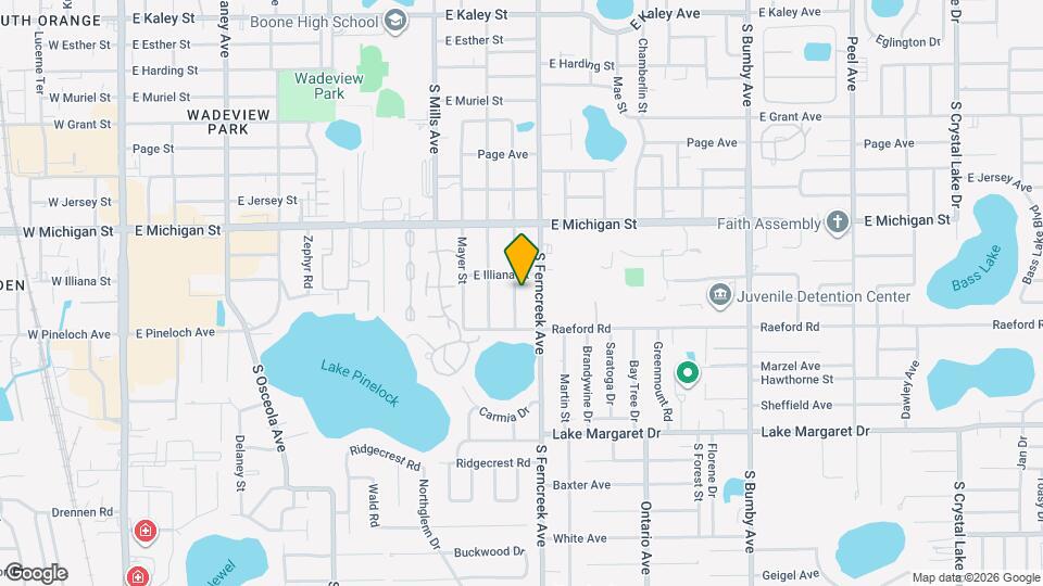 2811 S Shine Ave Map and Location Details