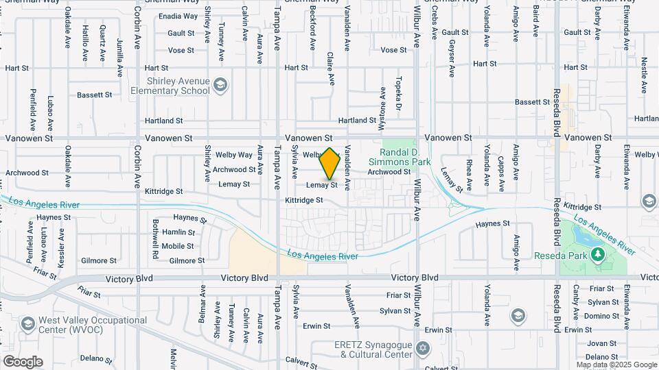 19131 Lemay St Map and Location Details