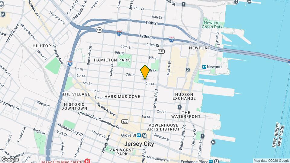 196 6th St Map and Location Details