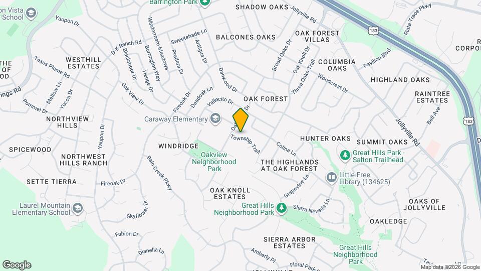 6802 Township Trail Mapa y Detalles de la Ubicación