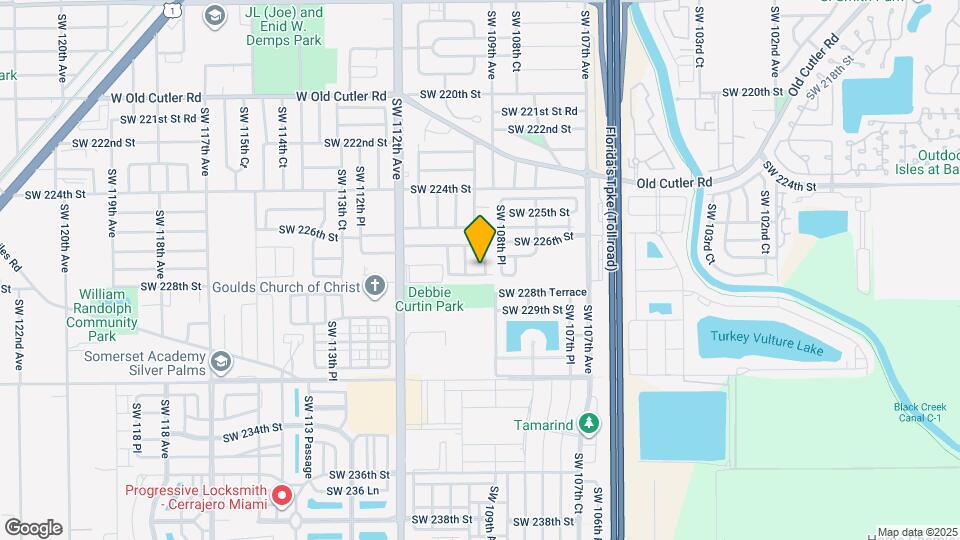 22732 SW 109th Ave Ct Map and Location Details