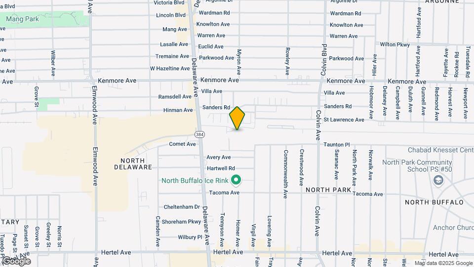 DePaul Delaware Apartments Map and Location Details