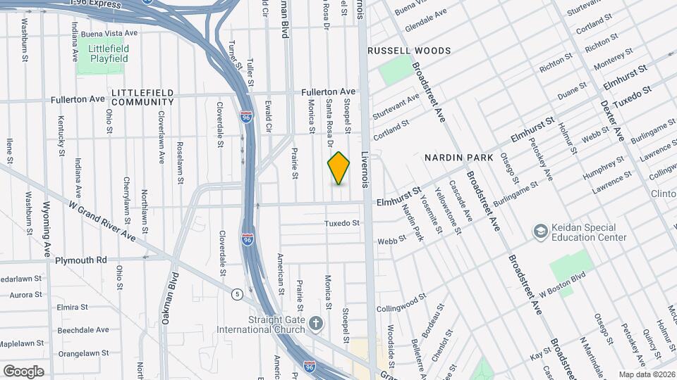12032 Santa Rosa Dr, Unit 1 Mapa y Detalles de la Ubicación