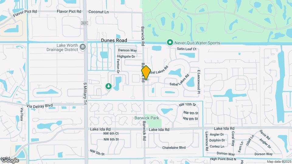 1270 W Magnolia Cir Map and Location Details