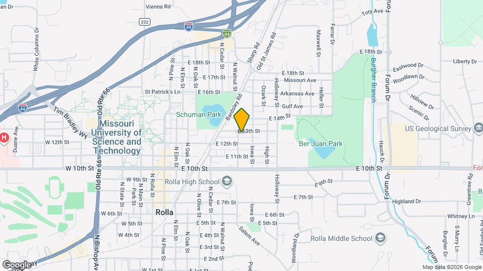 1205 Maple Map and Location Details