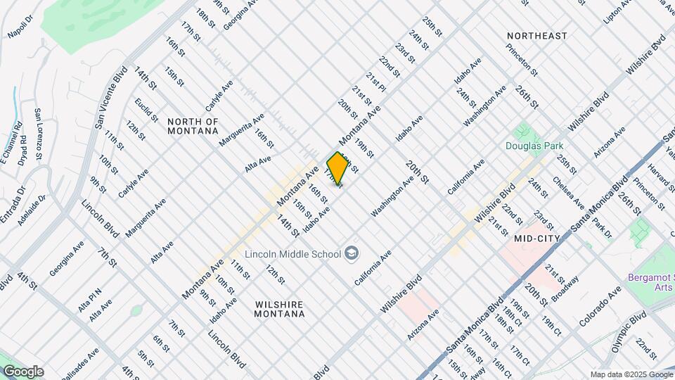 852 17th St Map and Location Details