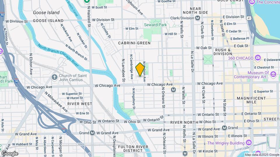 800 N Cleveland Ave Map and Location Details