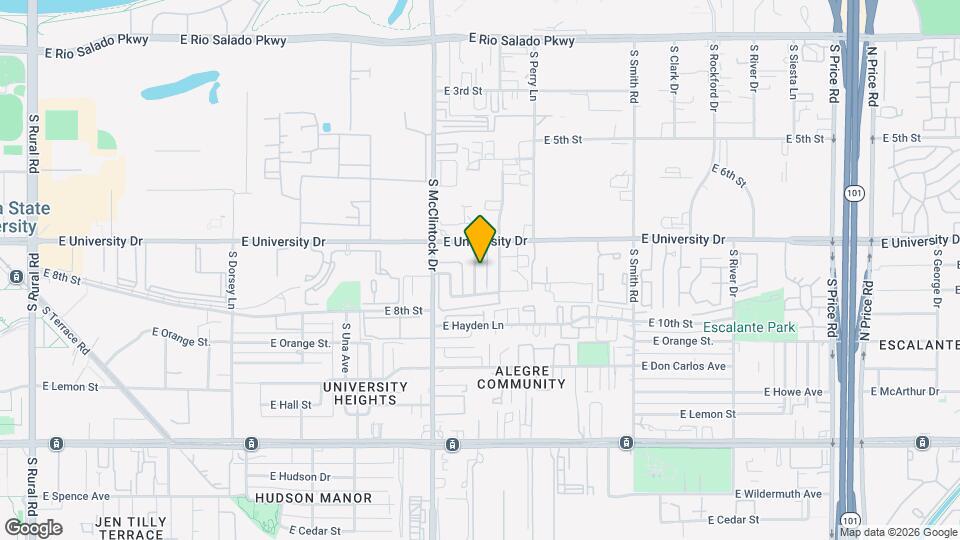 903 S Casitas Dr Map and Location Details
