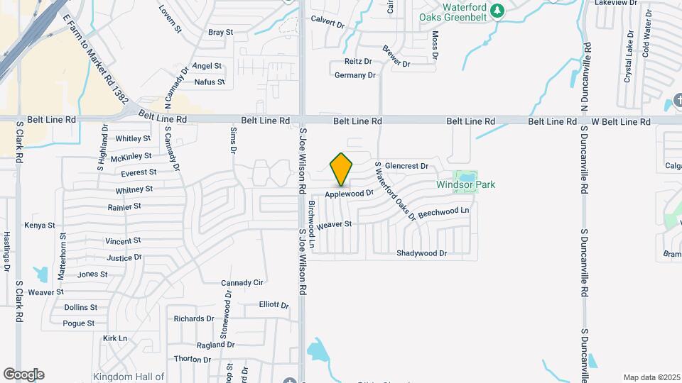 845 Applewood Dr Map and Location Details