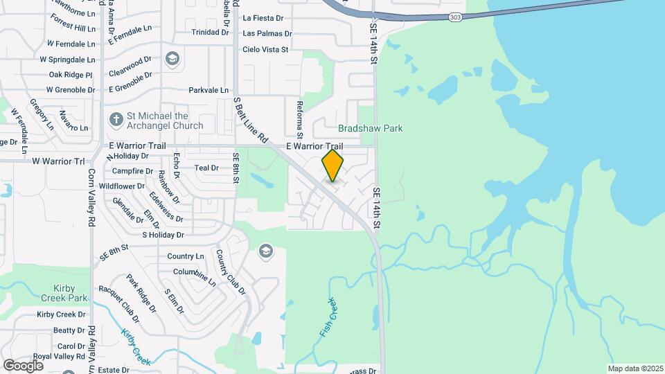 12 E Creek Dr Map and Location Details