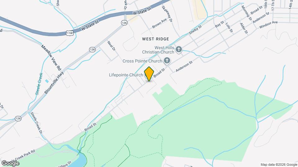 2808 Broad St Map and Location Details