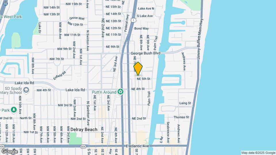 703 NE 5th St Map and Location Details