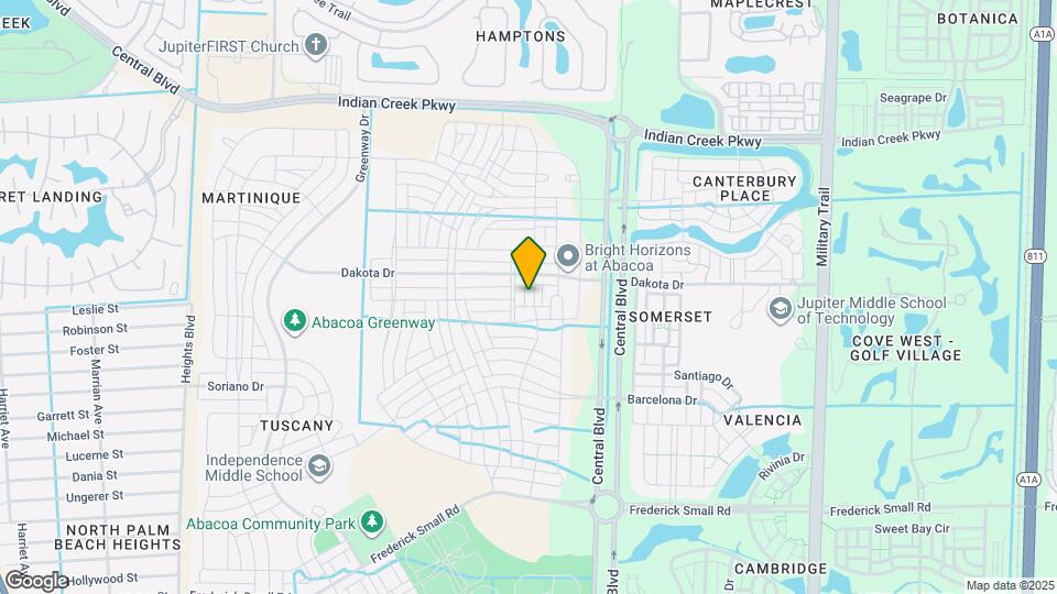 3242 S Caroline Dr Map and Location Details