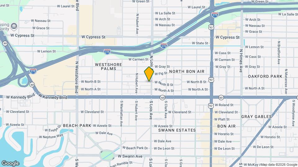 4202 W North B St Mapa y Detalles de la Ubicación