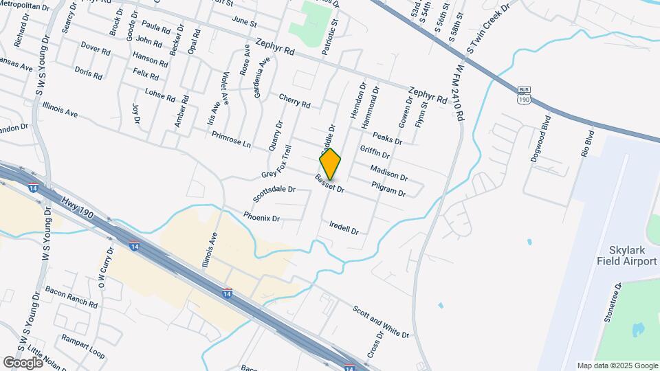 1809 Herndon Dr Map and Location Details