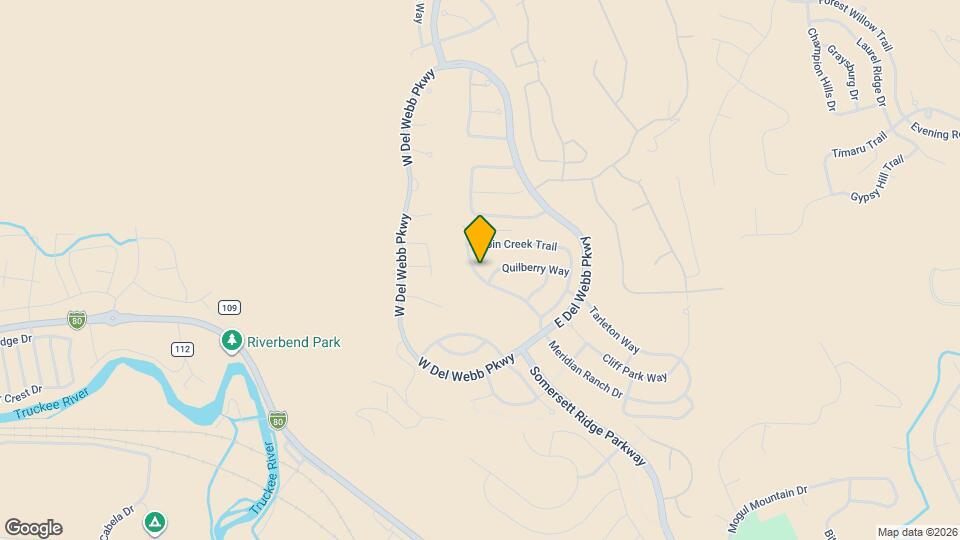 1520 Meridian Ranch Dr Map and Location Details