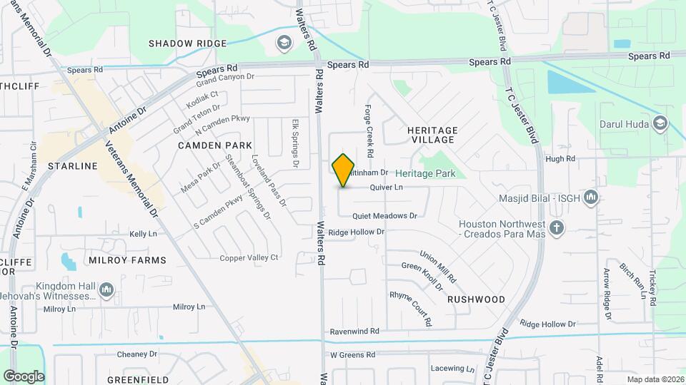 11938 Paramount Ln Map and Location Details