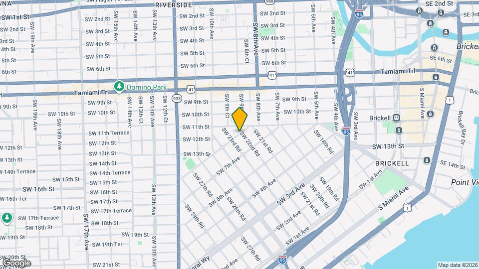 2180 SW 9th Ave Map and Location Details