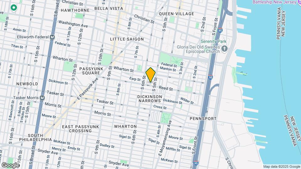 509 Reed St, Unit Apt 2 Map and Location Details