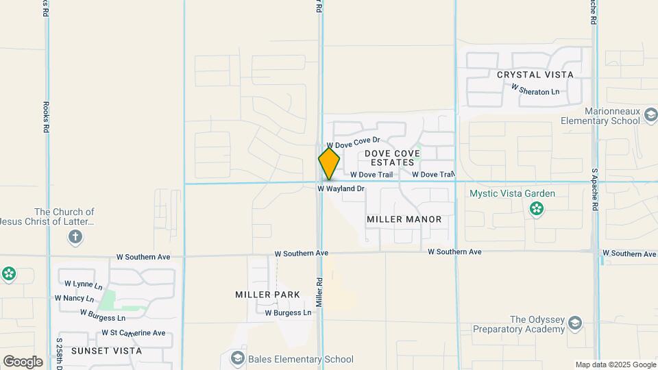 25068 W Wayland Dr Map and Location Details