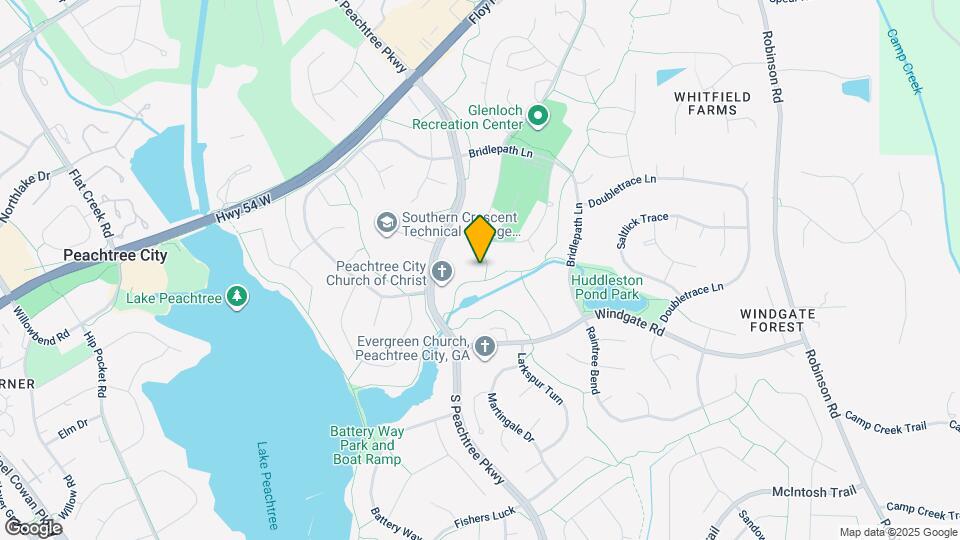 208 Clydesdale Rd Map and Location Details