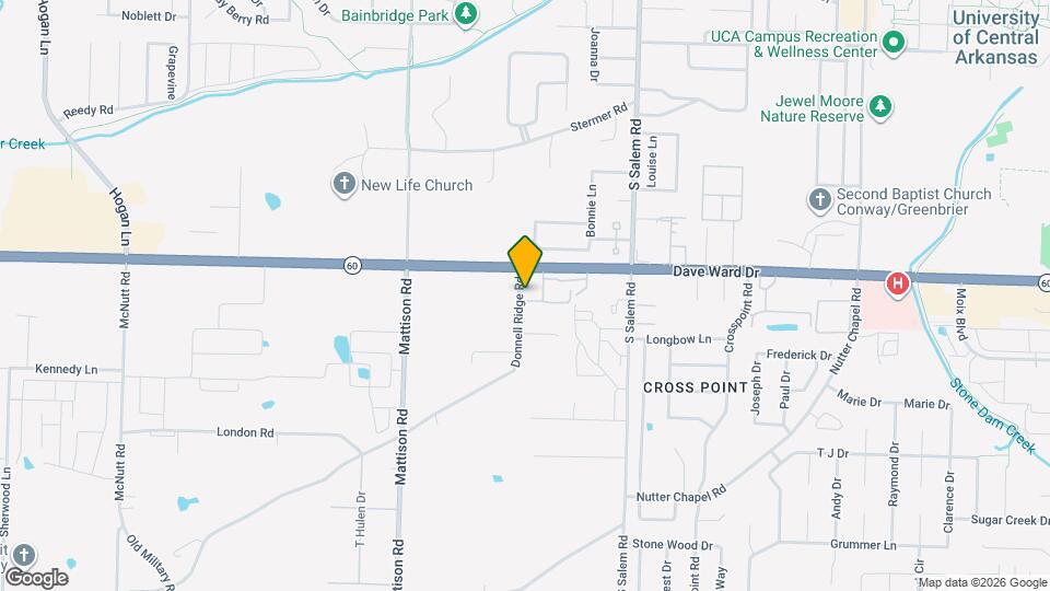 3030 Donnell Ridge Rd Map and Location Details