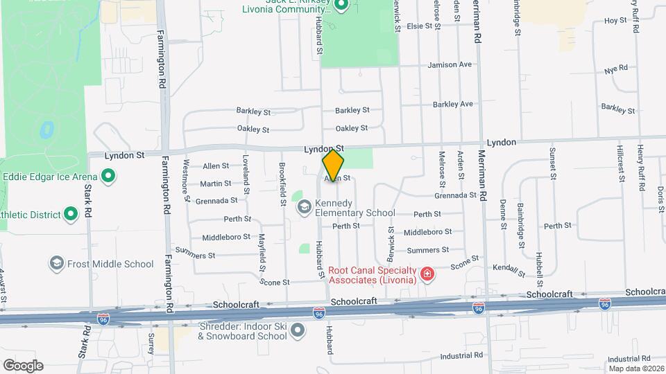 14377 Cranston St Map and Location Details