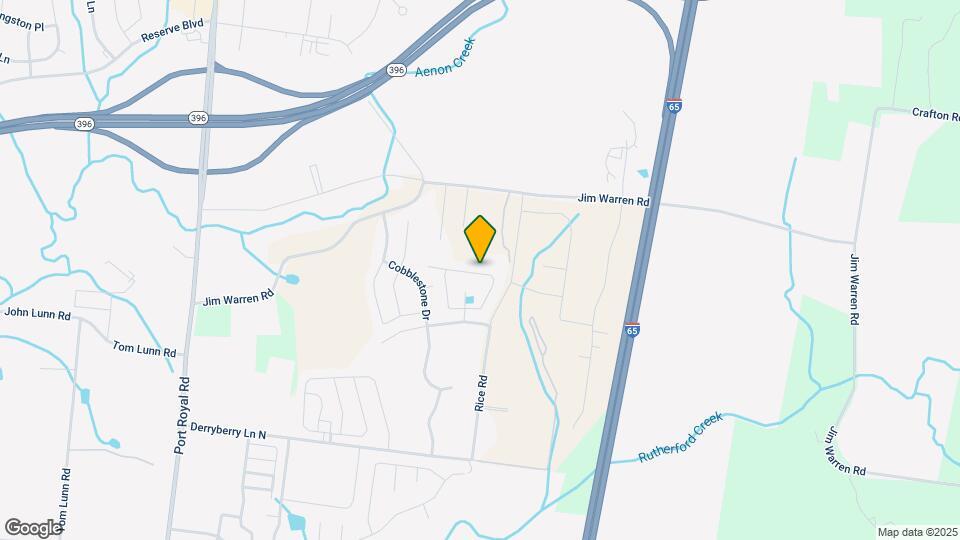 1034 Keeneland Dr Map and Location Details