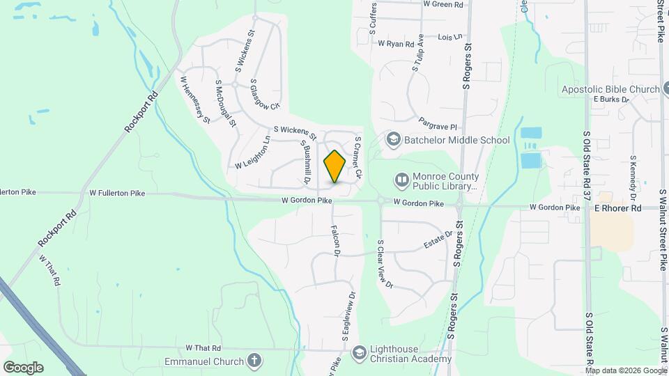 3991 S Cramer Cir Map and Location Details