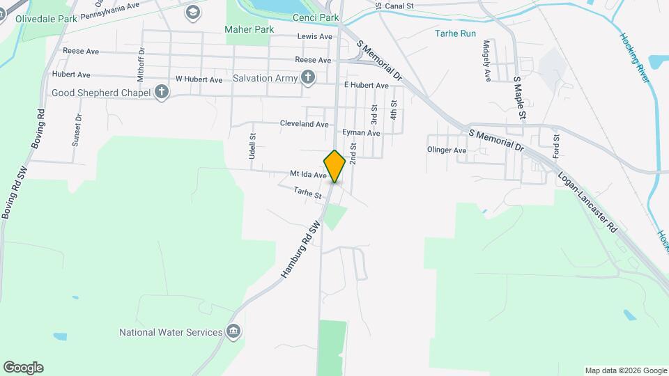 1107 1/2 S Broad St Map and Location Details