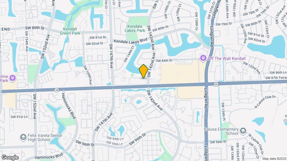 14301 SW 88th St Map and Location Details