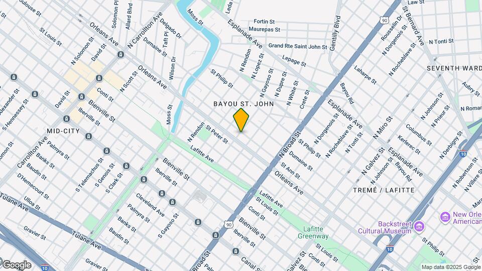 2932 St Ann St. Map and Location Details