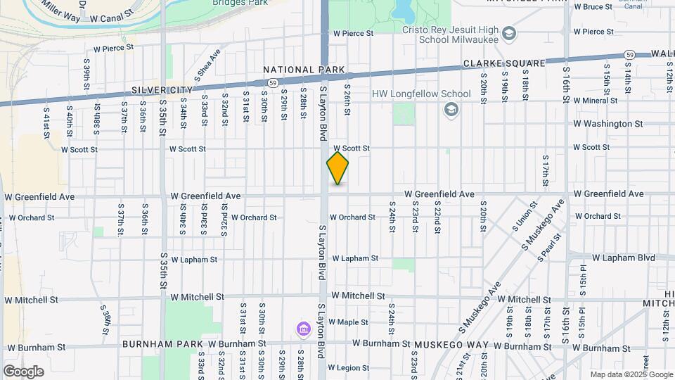2612-2620-2620 W Greenfield Ave Mapa y Detalles de la Ubicación