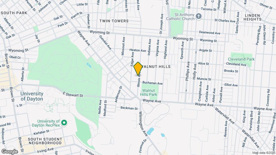 253 Illinois Ave Mapa y Detalles de la Ubicación