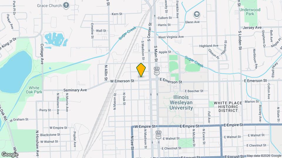 313 W Emerson St Map and Location Details