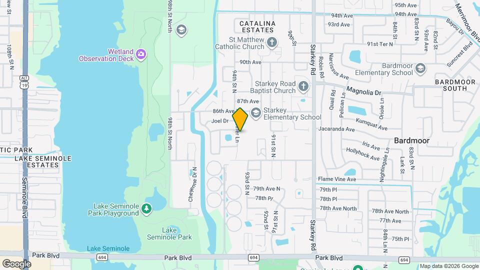 8363 Jennifer Ln Map and Location Details