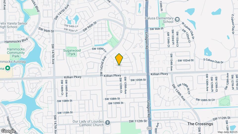 10290 SW 139th Ct Map and Location Details