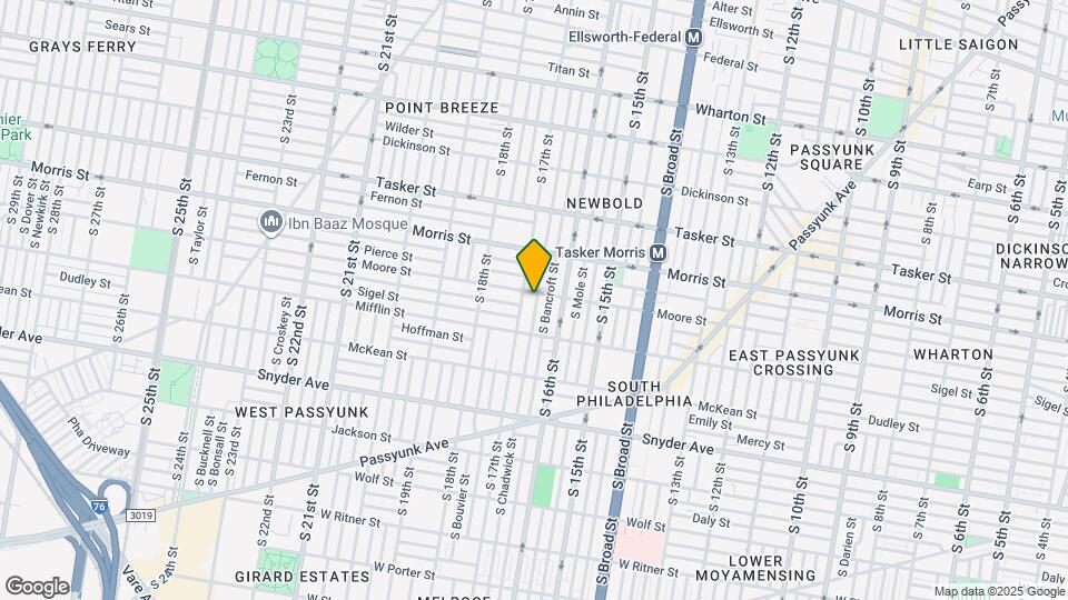 1808 S Chadwick St Map and Location Details