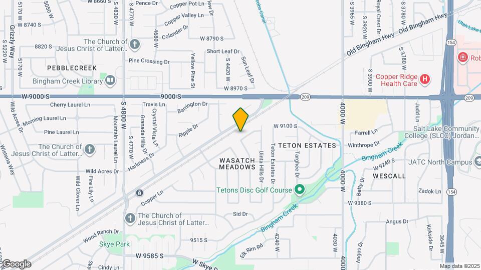 4368 W Welby Hills Dr Mapa y Detalles de la Ubicación