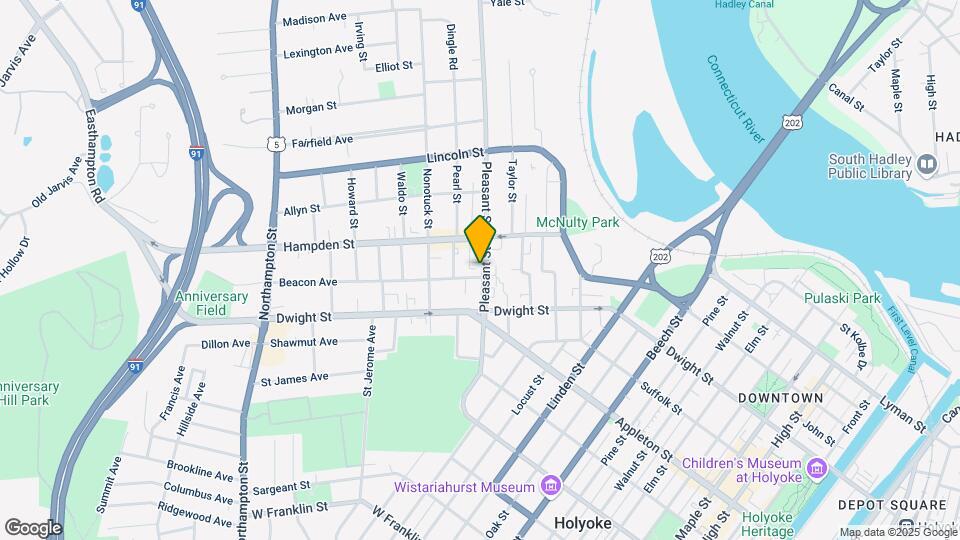 505 Pleasant St Map and Location Details